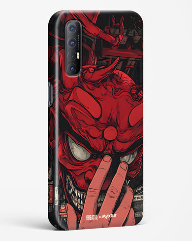 Oni Mask [BREATHE] Hard Case Phone Cover (Oppo)