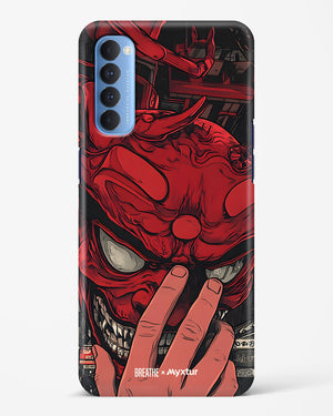 Oni Mask [BREATHE] Hard Case Phone Cover (Oppo)