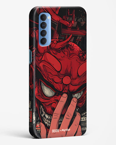 Oni Mask [BREATHE] Hard Case Phone Cover (Oppo)