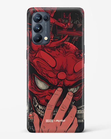 Oni Mask [BREATHE] Hard Case Phone Cover (Oppo)