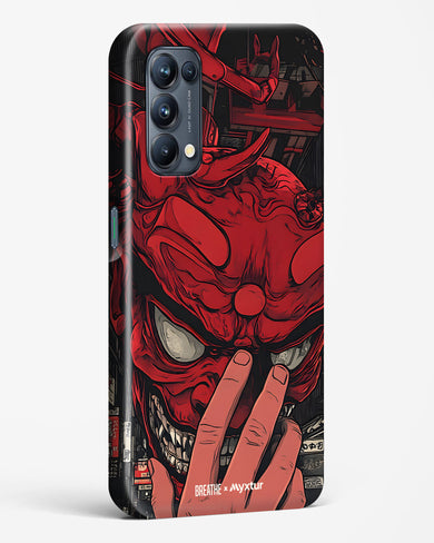 Oni Mask [BREATHE] Hard Case Phone Cover (Oppo)