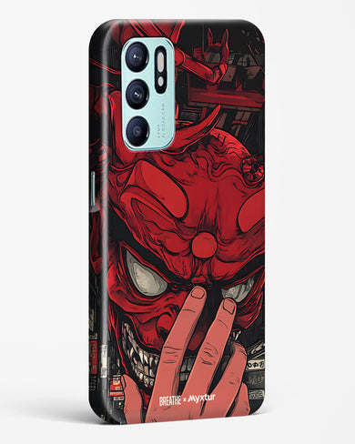 Oni Mask [BREATHE] Hard Case Phone Cover (Oppo)