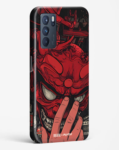 Oni Mask [BREATHE] Hard Case Phone Cover (Oppo)