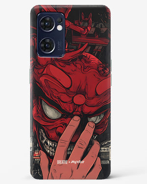 Oni Mask [BREATHE] Hard Case Phone Cover (Oppo)