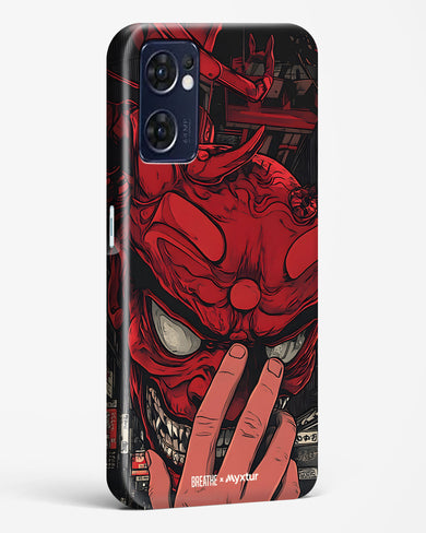 Oni Mask [BREATHE] Hard Case Phone Cover (Oppo)