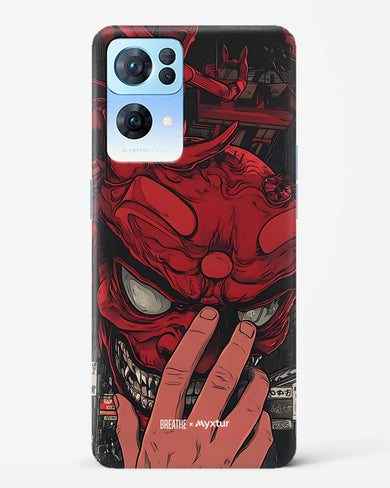 Oni Mask [BREATHE] Hard Case Phone Cover (Oppo)