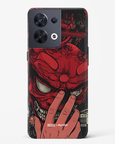 Oni Mask [BREATHE] Hard Case Phone Cover (Oppo)