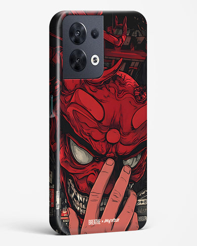 Oni Mask [BREATHE] Hard Case Phone Cover (Oppo)