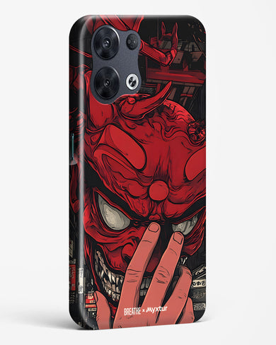 Oni Mask [BREATHE] Hard Case Phone Cover (Oppo)