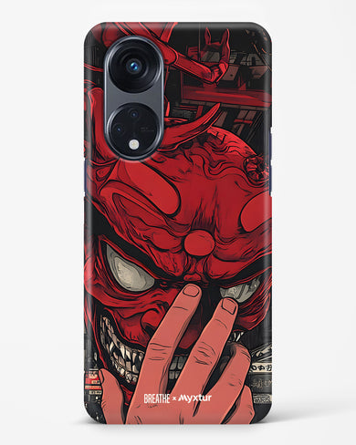 Oni Mask [BREATHE] Hard Case Phone Cover (Oppo)