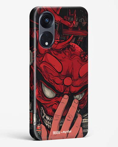 Oni Mask [BREATHE] Hard Case Phone Cover (Oppo)