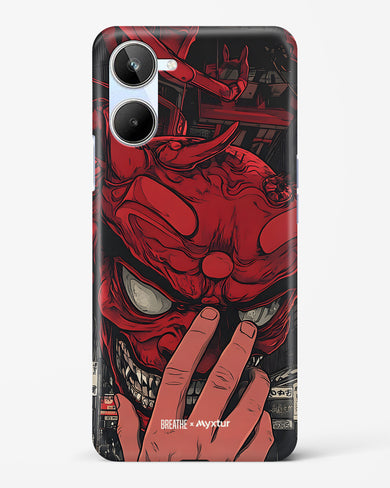 Oni Mask [BREATHE] Hard Case Phone Cover (Realme)