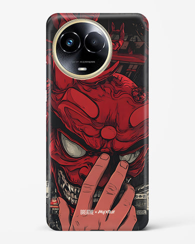 Oni Mask [BREATHE] Hard Case Phone Cover (Realme)