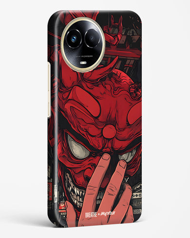 Oni Mask [BREATHE] Hard Case Phone Cover (Realme)