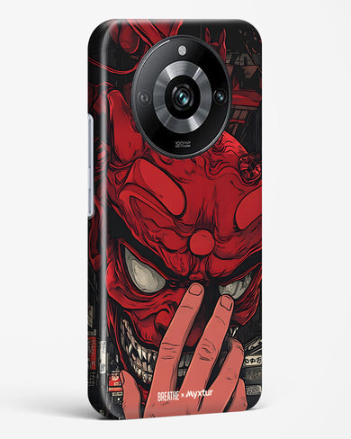 Oni Mask [BREATHE] Hard Case Phone Cover (Realme)