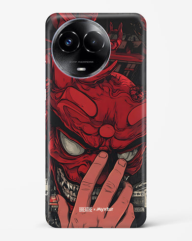 Oni Mask [BREATHE] Hard Case Phone Cover (Realme)