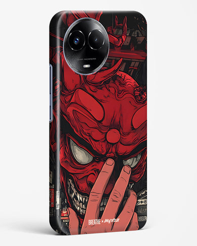 Oni Mask [BREATHE] Hard Case Phone Cover (Realme)