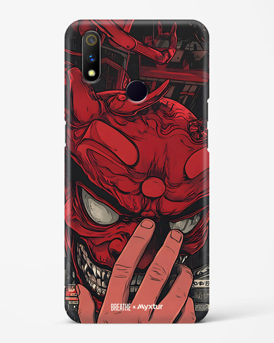 Oni Mask [BREATHE] Hard Case Phone Cover (Realme)