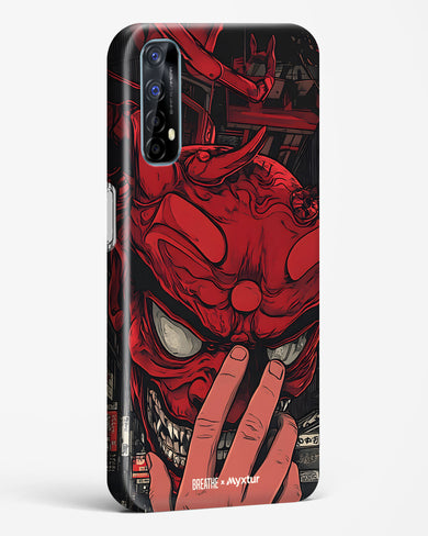 Oni Mask [BREATHE] Hard Case Phone Cover (Realme)