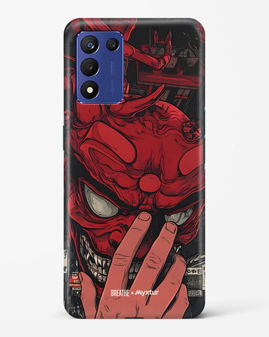 Oni Mask [BREATHE] Hard Case Phone Cover (Realme)