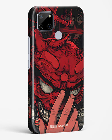 Oni Mask [BREATHE] Hard Case Phone Cover (Realme)