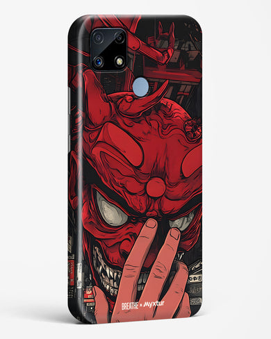 Oni Mask [BREATHE] Hard Case Phone Cover (Realme)