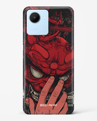 Oni Mask [BREATHE] Hard Case Phone Cover (Realme)