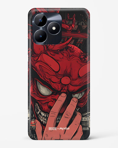 Oni Mask [BREATHE] Hard Case Phone Cover (Realme)