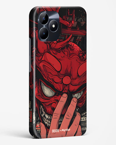 Oni Mask [BREATHE] Hard Case Phone Cover (Realme)