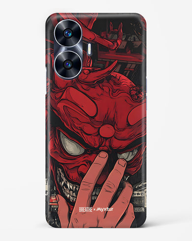 Oni Mask [BREATHE] Hard Case Phone Cover (Realme)