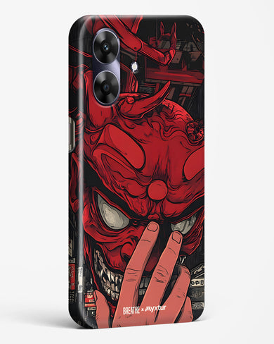 Oni Mask [BREATHE] Hard Case Phone Cover (Realme)