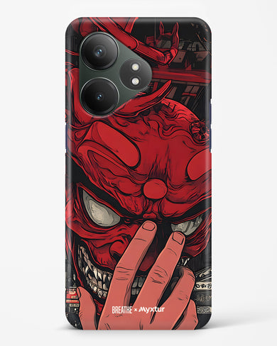Oni Mask [BREATHE] Hard Case Phone Cover (Realme)