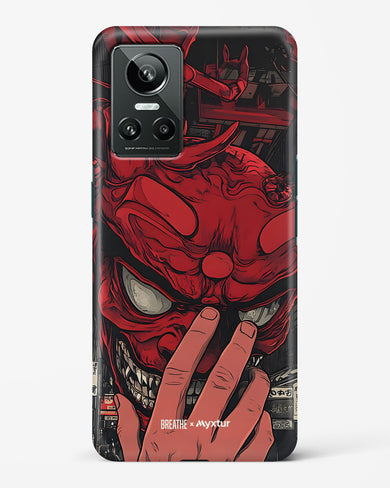 Oni Mask [BREATHE] Hard Case Phone Cover (Realme)