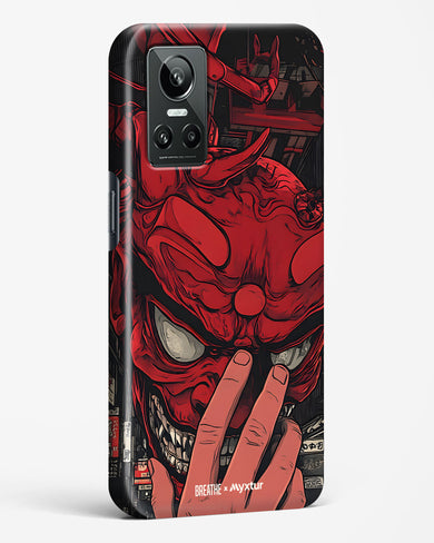 Oni Mask [BREATHE] Hard Case Phone Cover (Realme)