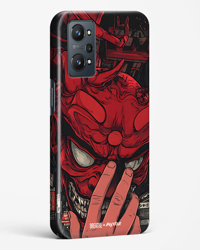 Oni Mask [BREATHE] Hard Case Phone Cover (Realme)