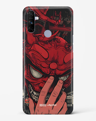 Oni Mask [BREATHE] Hard Case Phone Cover (Realme)
