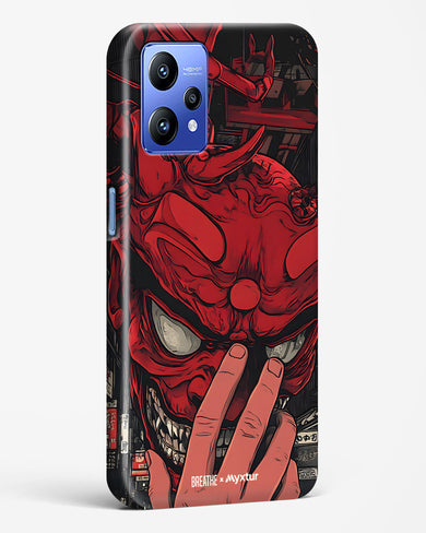 Oni Mask [BREATHE] Hard Case Phone Cover (Realme)