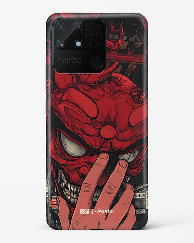 Oni Mask [BREATHE] Hard Case Phone Cover (Realme)