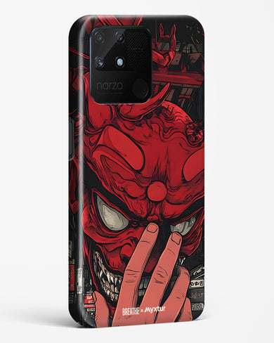 Oni Mask [BREATHE] Hard Case Phone Cover (Realme)