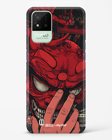Oni Mask [BREATHE] Hard Case Phone Cover (Realme)