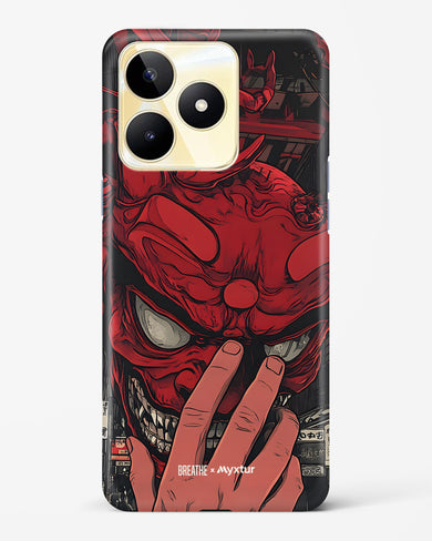 Oni Mask [BREATHE] Hard Case Phone Cover (Realme)