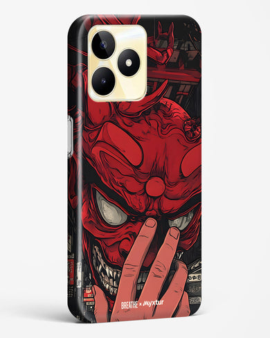 Oni Mask [BREATHE] Hard Case Phone Cover (Realme)