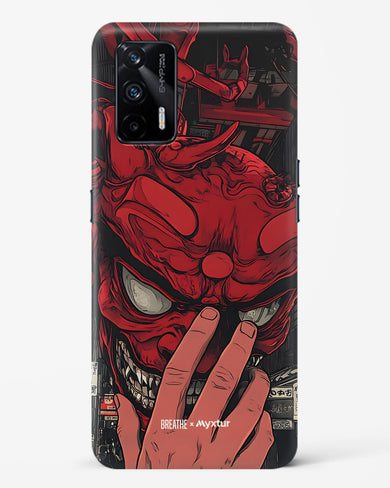 Oni Mask [BREATHE] Hard Case Phone Cover (Realme)