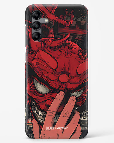 Oni Mask [BREATHE] Hard Case Phone Cover (Samsung)