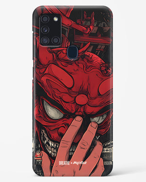 Oni Mask [BREATHE] Hard Case Phone Cover (Samsung)
