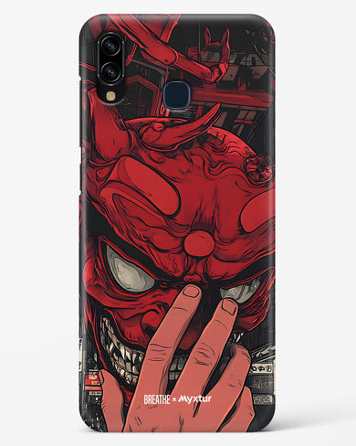 Oni Mask [BREATHE] Hard Case Phone Cover (Samsung)