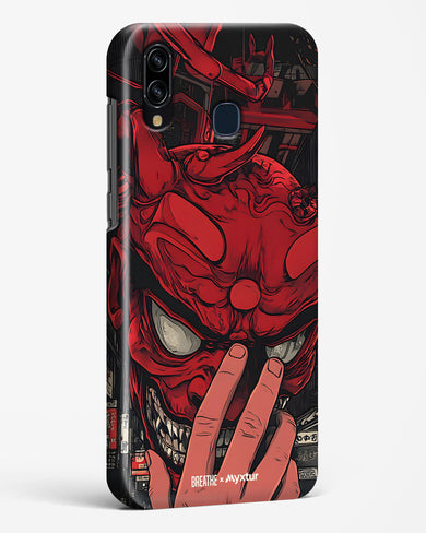 Oni Mask [BREATHE] Hard Case Phone Cover (Samsung)