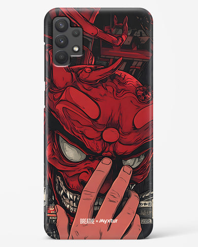 Oni Mask [BREATHE] Hard Case Phone Cover (Samsung)