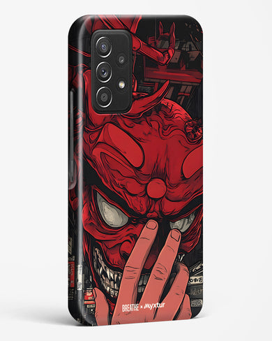 Oni Mask [BREATHE] Hard Case Phone Cover (Samsung)