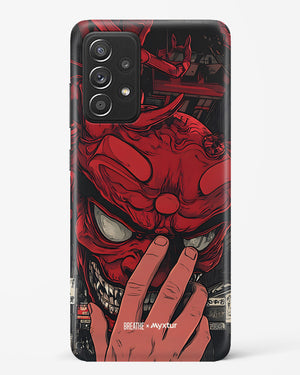 Oni Mask [BREATHE] Hard Case Phone Cover (Samsung)